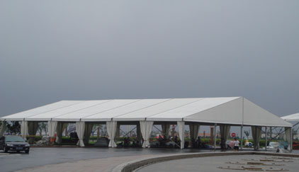 Are industrial storage tents recyclable?