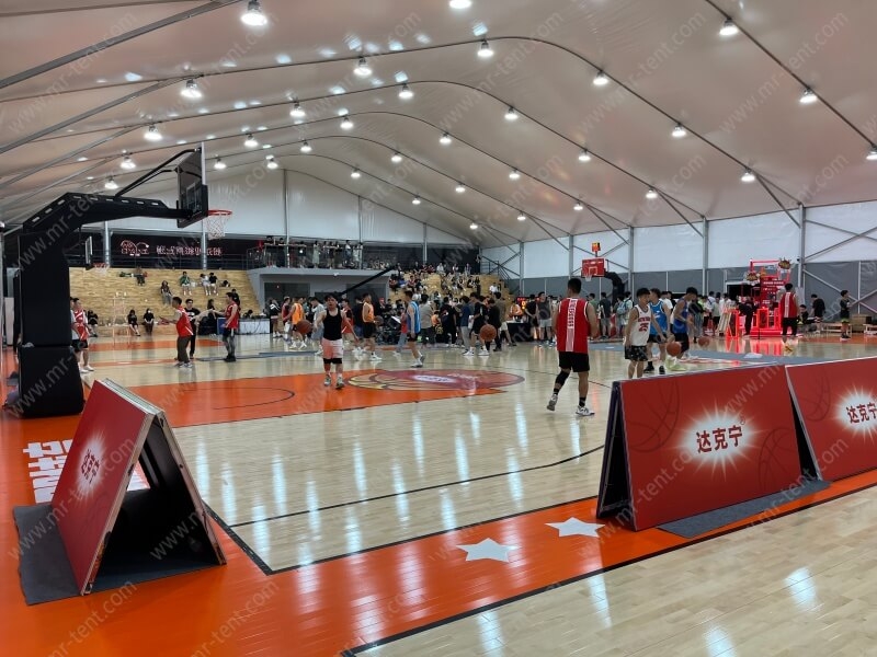 Carpa grande de 30×50 m para pádel, tenis y pickleball