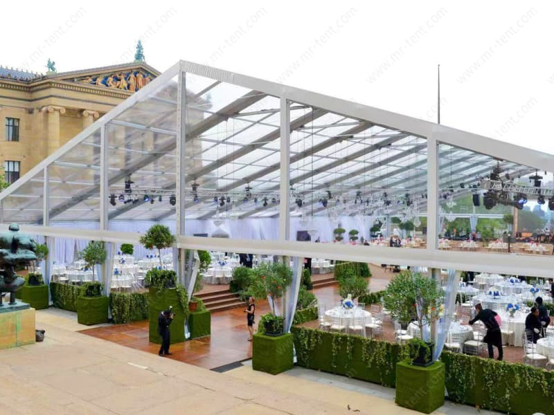 Carpa Transparente de 30 m para Bodas y Eventos