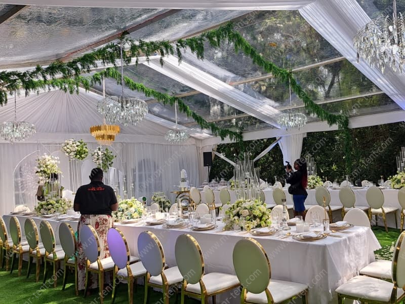 Carpa de Boda Transparente en Venta
