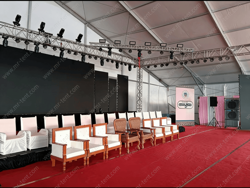 Carpa Temporal Grande para Reuniones y Eventos con Capacidad para 1000 Personas