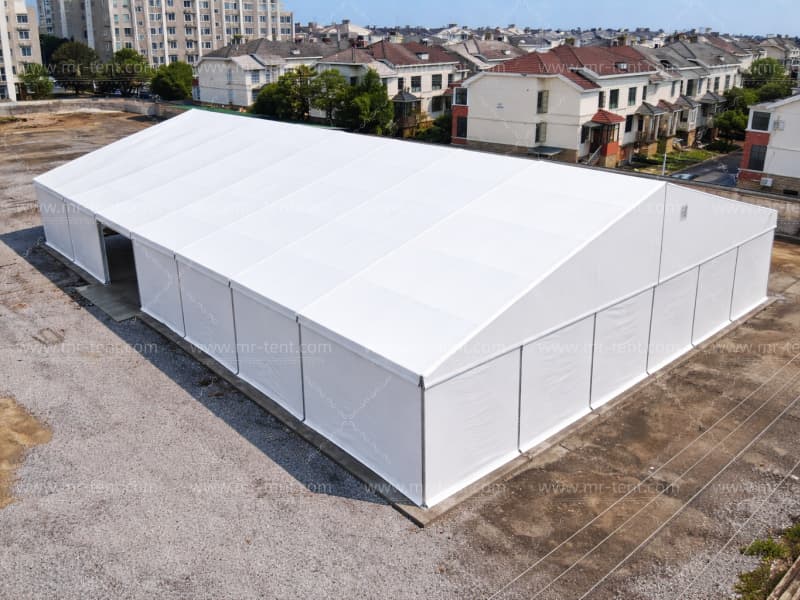 Carpa industrial de aluminio para almacén personalizable