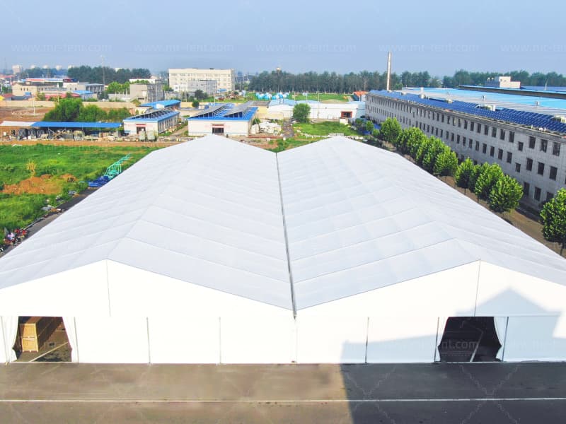 Carpas temporales grandes de almacenamiento de aluminio