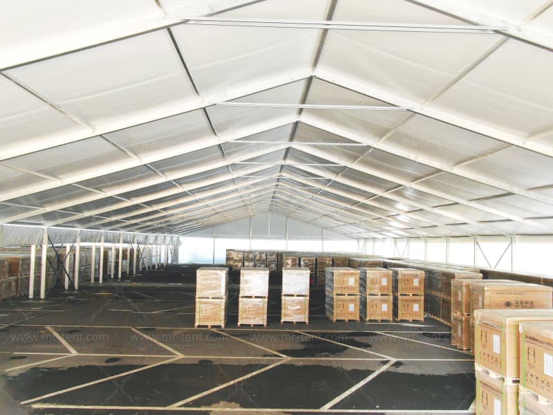 Carpas temporales grandes de almacenamiento de aluminio