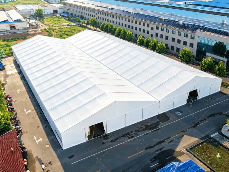 Carpas temporales grandes de almacenamiento de aluminio