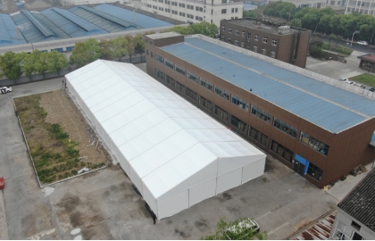 Large PVC hospital relief tent