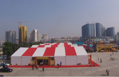 Temporary structure  exhibition tent trade show tent