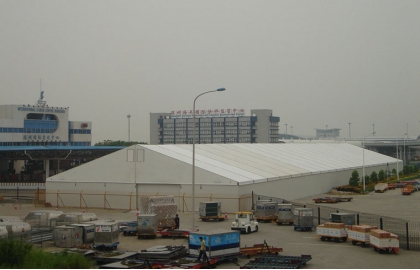 Waterproof warehouse tent large