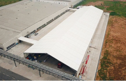 Warehouse tent 40x50m waterproof