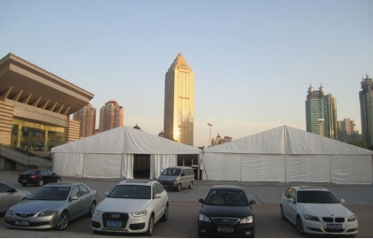 Outdoor tent warehouse 20x70m