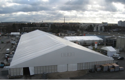Marquee tent warehouse