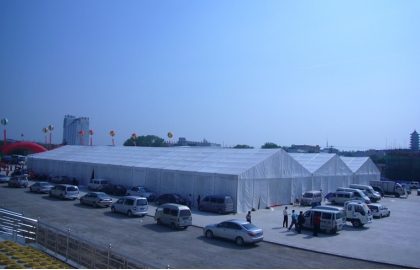 Industrial storage tent 10x50m