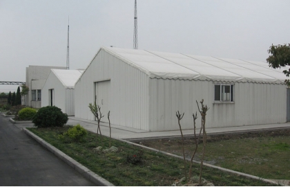 Fireproof white storage tent industrial warehouse