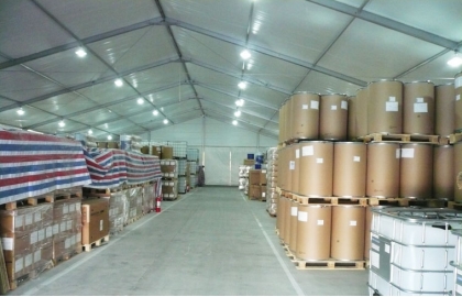 Germany styple storage warehouse tent for sale
