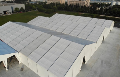 25x50m PVC material warehosue tent
