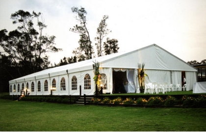 White PVC Outdoor Wedding Tent With Window