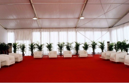 White Conference Tent For 300 People