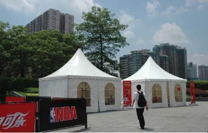 Pagoda tent events