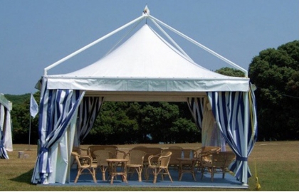Beautiful Pagoda Tent With Curtain