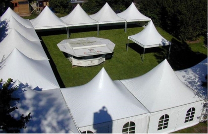 Reception tent 5x5m