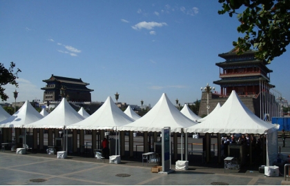 Easy to put up pagoda tent for sale