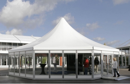 Hard wall outdoor aluminum octagonal tent