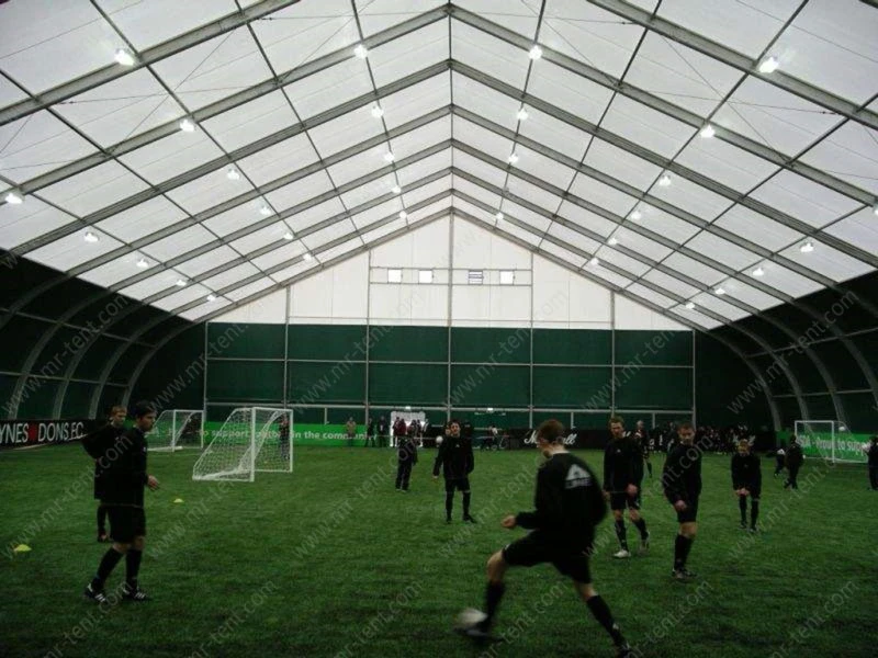 Tente de terrain de sport arc Football Hall intérieur