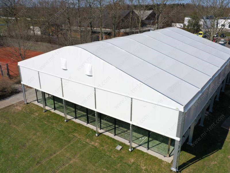 Nuevo diseño de carpas arqueadas industriales ligeras de aluminio
