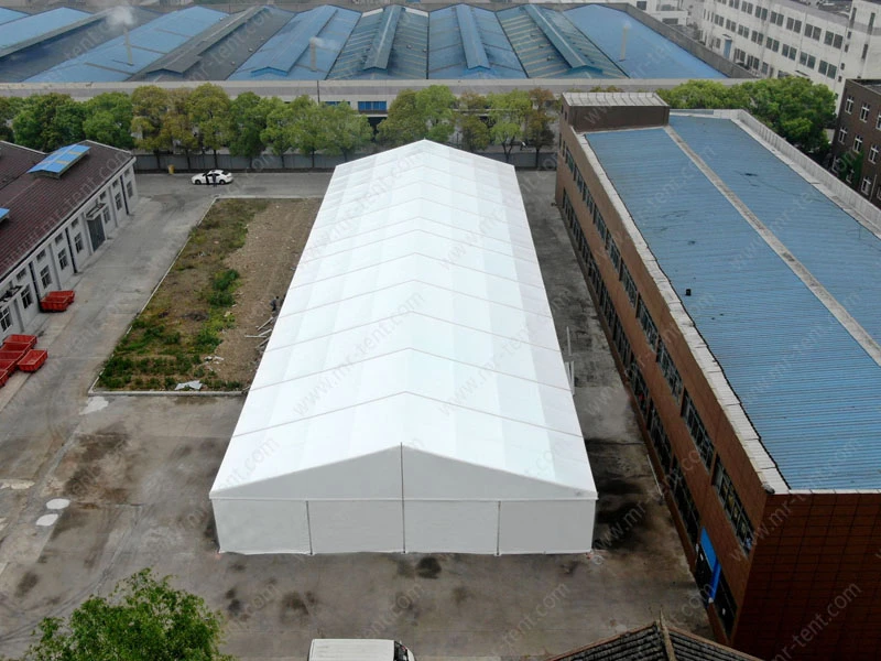 Carpas industriales grandes permanentes de 60 m para almacenamiento exterior