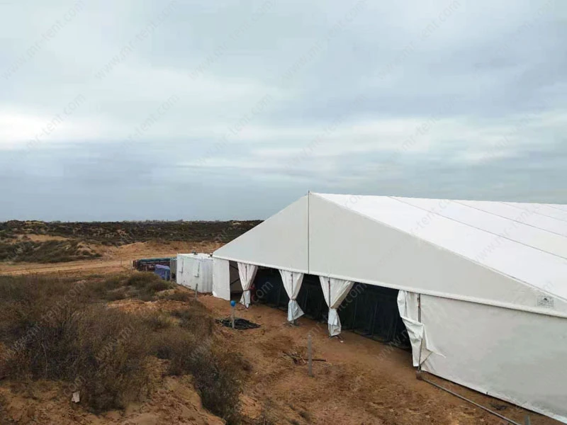 Tente de grand entrepôt Mobile quatre saisons