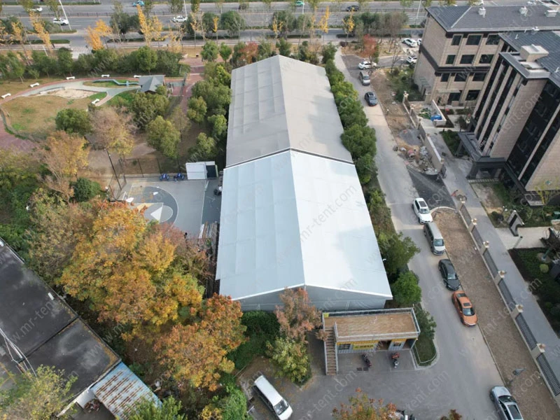 20 * 25m et 20 * 30m grande tente d'entrepôt