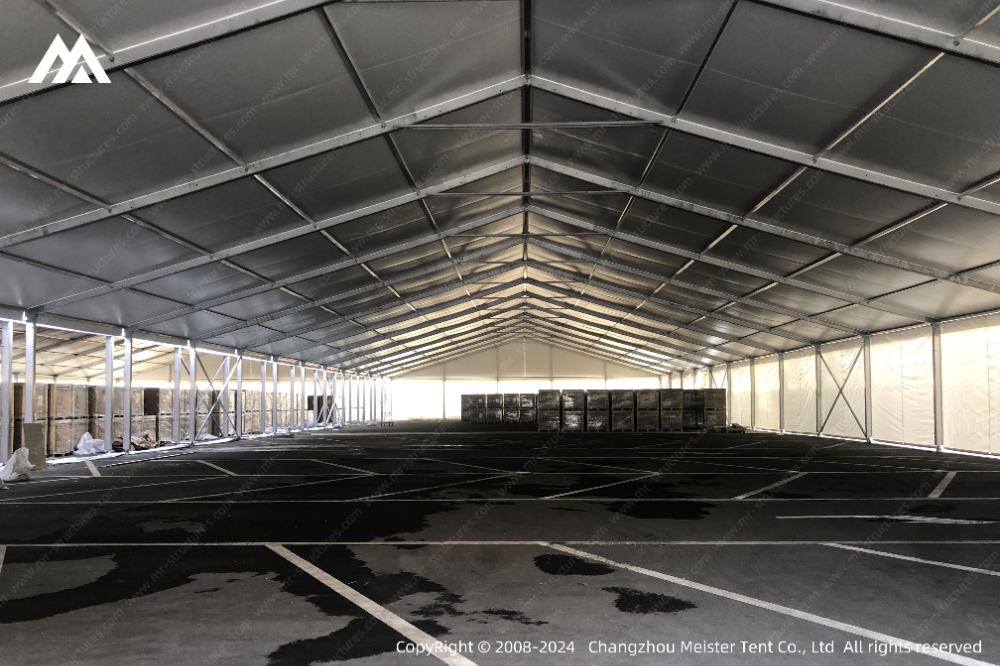 Large Temporary Storage Aluminum Tent