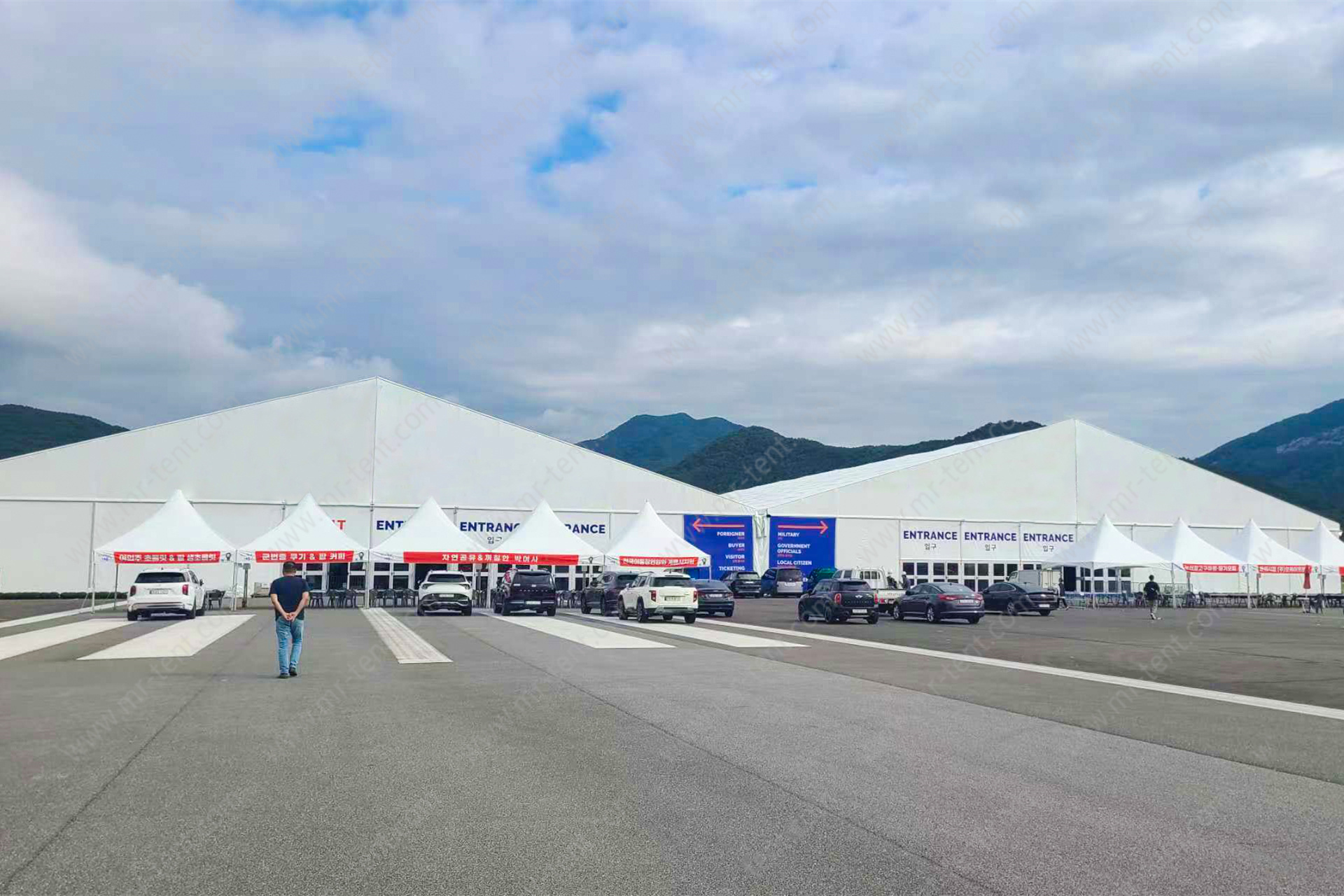 50m Aluminum Exhibitions German Hanger Tents