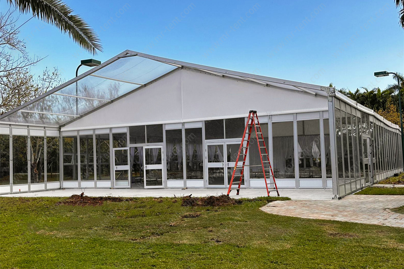 20×40m Commercial Event Tent with Glass Walls