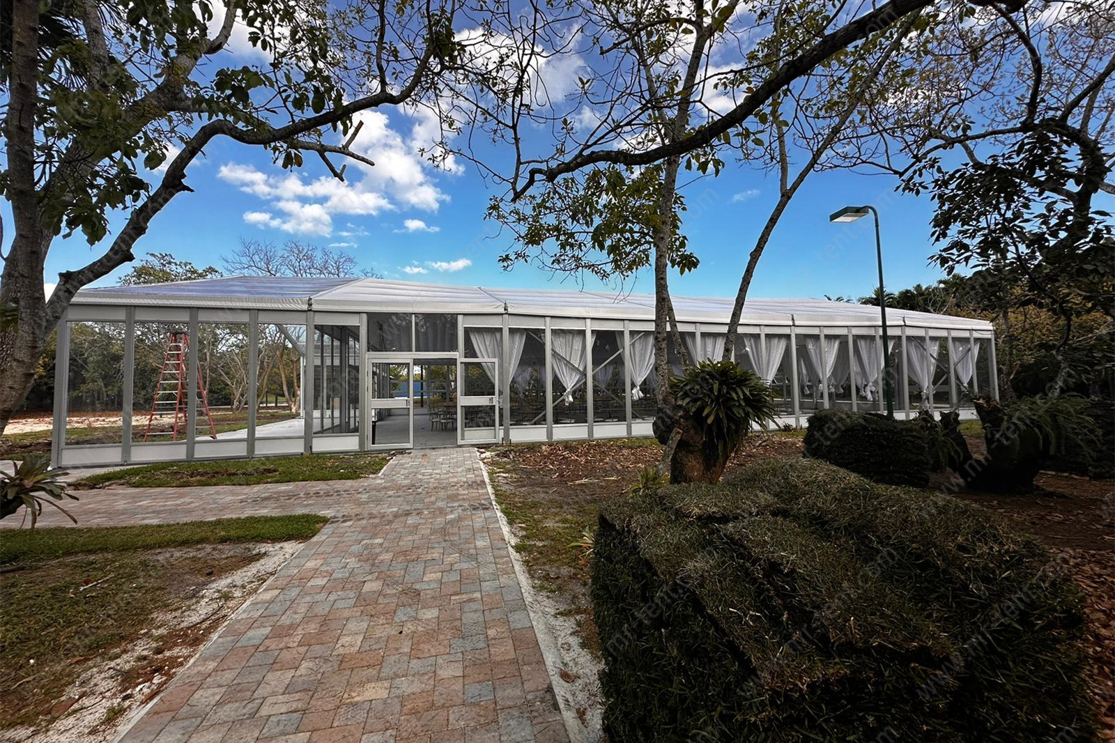 20×40m Commercial Event Tent with Glass Walls