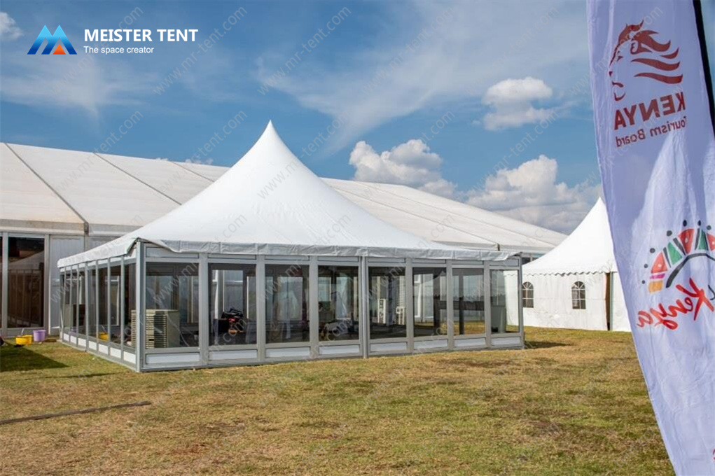 White Mixed Commercial Event Party Tent