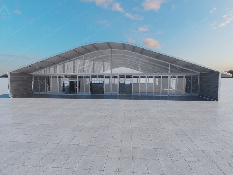 30×45m Arcum Glass Wall Marquee Exhibition Tent