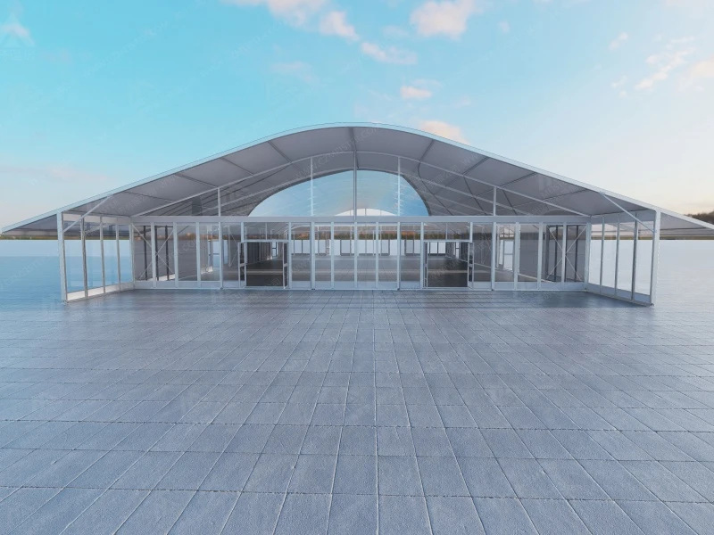 30×45m Arcum Glass Wall Marquee Exhibition Tent