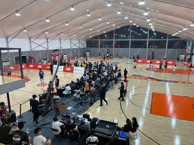 30×50m Large Arcum Padel & Tennis & Pickleball Ball Tent