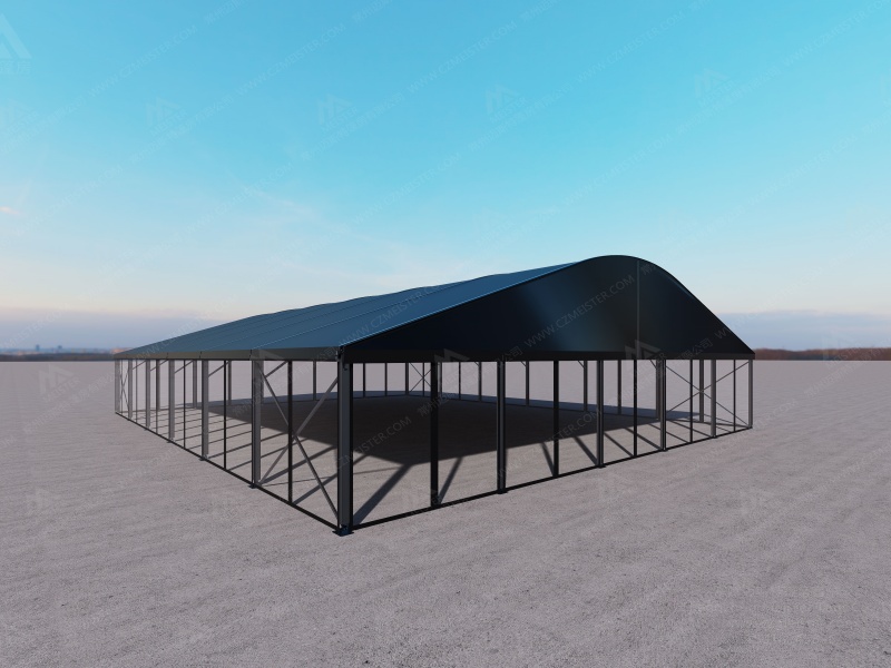 25×30m Black Arcum Event Marquee Tent For Sale