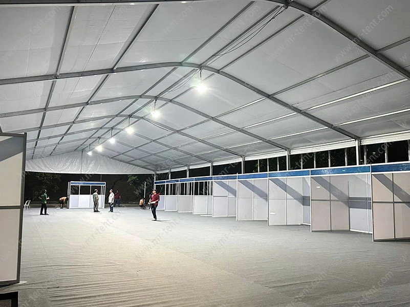30x35m Marquee Party Tent with Glass Walls