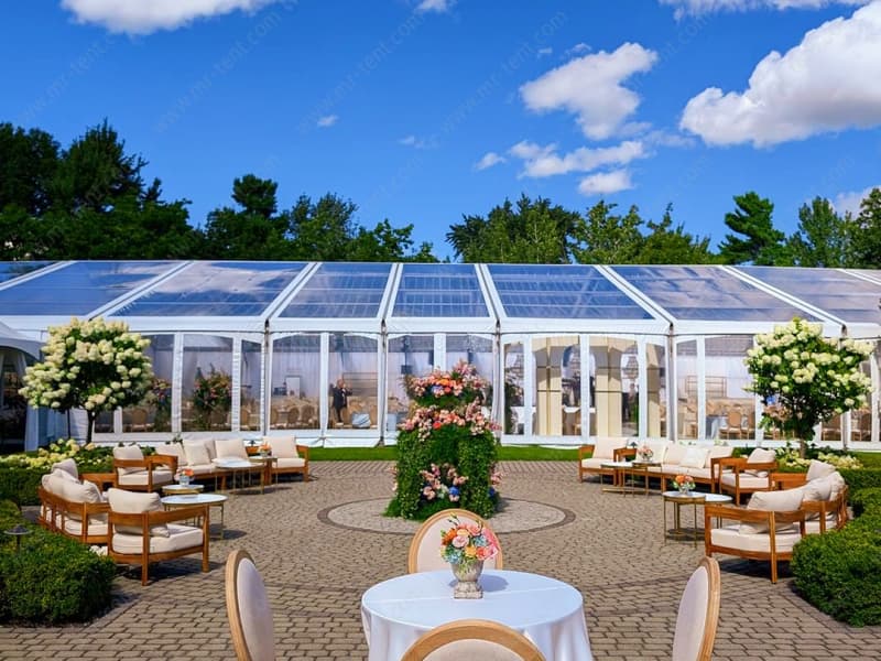 Transparent Wedding Party Tent Capacity 500-1000 people
