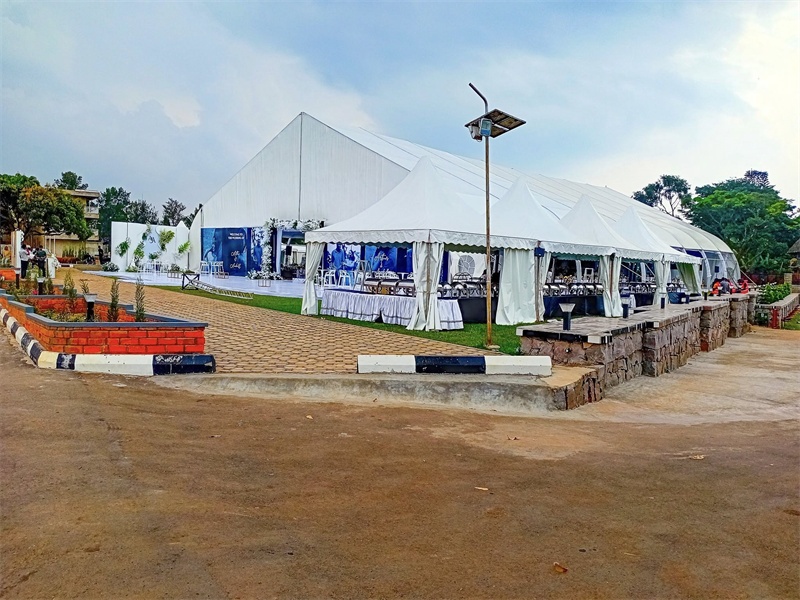 30×40m White Curve Wedding Tent