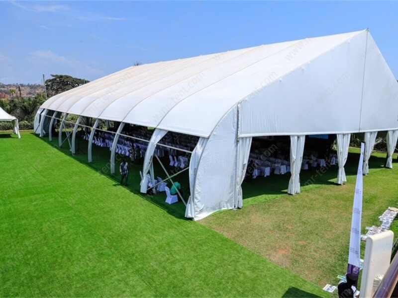 30×40m White Curve Wedding Tent