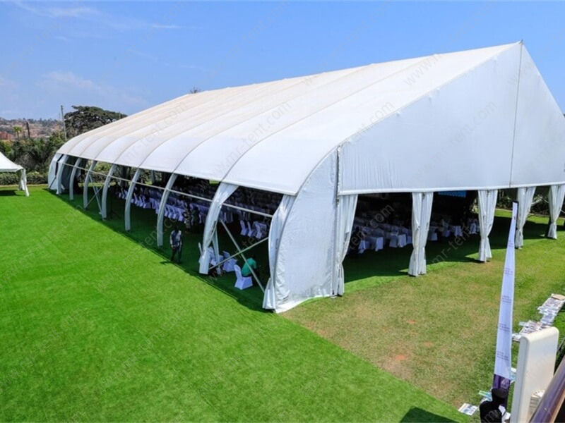 30×40m White Curve Wedding Tent