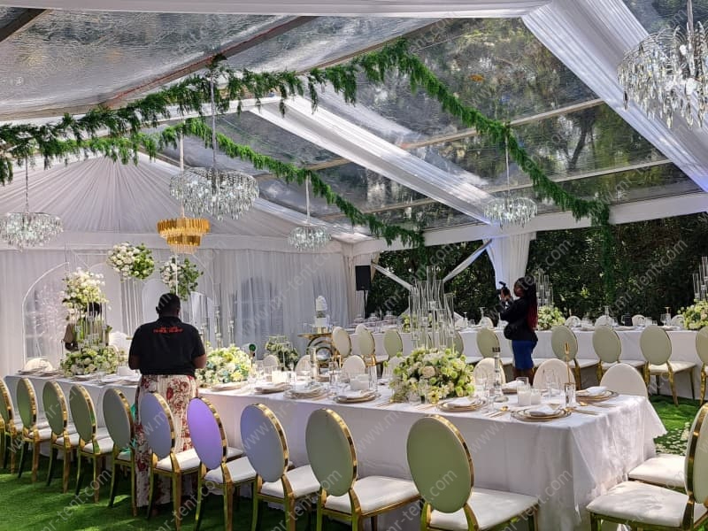 Large Transparent Wedding Event Tent
