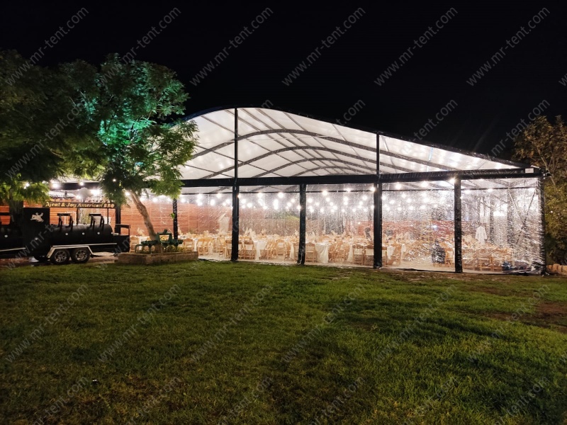 Transparent Arcum Restaurant Tent