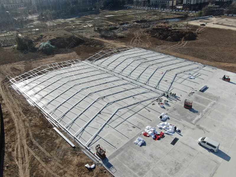 35×50m Large Aluminum Alloy Frame Industrial Warehouse Tent