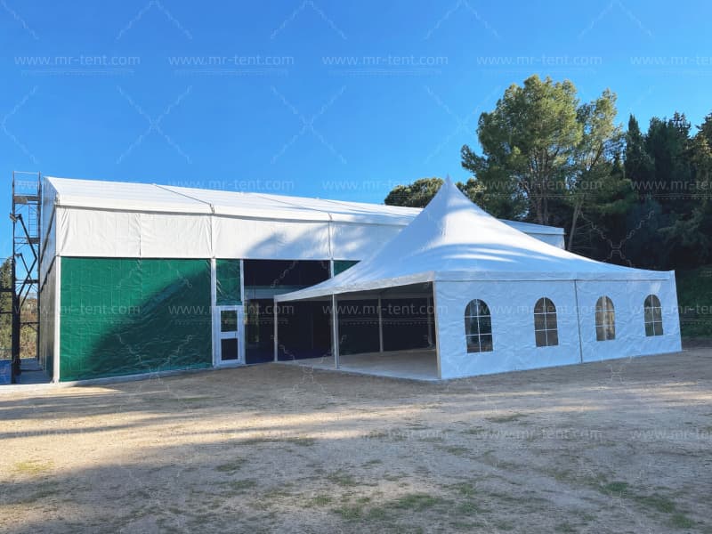 Large Aluminum German Padel Court Tent