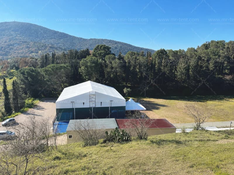 Large Aluminum German Padel Court Tent